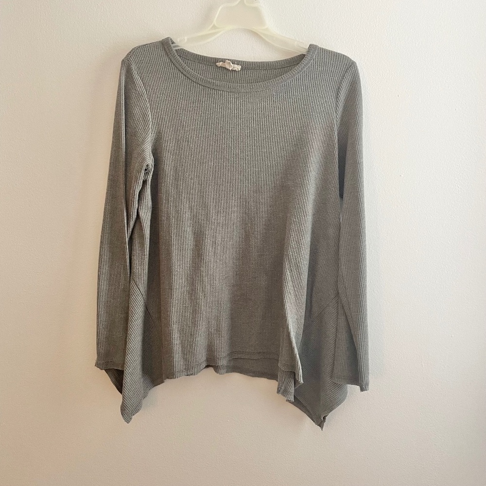 Jane and Delancey Asymmetrical Knit Top